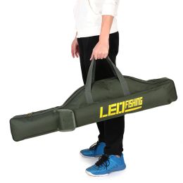 Bags Fishing Bag Backpack 100cm /150cm Portable Foldable Fishing Tackle Carrier Storage Bag Fishing Rod Bag Reel Rod Cover Carp