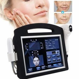 Portable HIFU Machine 4D 12 lines Cartridges Body Slim Skin Tightening Anti Aging Wrinkle Removal SMAS Face Lifting HIFU Device