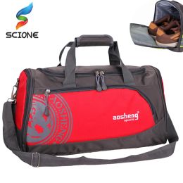 Bags Hot Nylon Outdoor Sports Gym Bag Professional Men Women Fitness Travel Handbag Hot Training Female Yoga Duffel Shoulder Bag