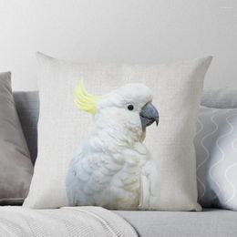 Pillow White Cockatoo - Colourful Throw Decorative Sofa S Christmas Covers