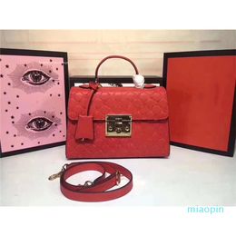 5a designer bag womens bag messenger crossbody real Leather tote bag 28cm Signature Top Handle Coated Canvas Shoulder handbag purses