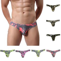 Underpants Male Casual Breathable Underwear Pant Knickers Comfortable Briefs Ultra Thin Sexy Undies