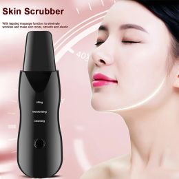 Instrument Ultrasonic Facial Pore Cleaner Professional Skin Scrubber Face Lifting Deep Clean Blackhead Remover Peeling Beauty De