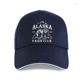 Ball Caps 2024 Men Alaska Baseball Cap The Last Frontier Bear Home MenGifts