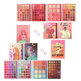 Shadow Cute Mermaid 117 Color Pink Eyeshadow Palette Pearl Matte Glossy Highlight Contour Makeup Paletas Glitter Eyes Female Cosmetics