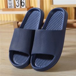 Fashionable Summer Couples Beach Slippers for Women and Men Non-Slip Home Slippers