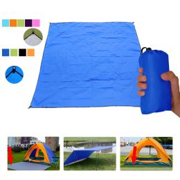 Mat Camping Mat Portable Pocket Beach Blanket Outdoor Waterproof Picnic Mats Folding Lightweight Camping Mat Moistureproof Tent Mats