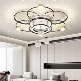 Ceiling Lights Living Room Lamp Modern Intelligent LED Bedroom Indoor Decorate Luminaires Originality Restaurant Chandelier