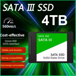 Enclosure 4TB SSD Sata Solid State Hard Drives Disc 560MB/S High Speed Hard Disc Sata3 2.5 Inch 2TB Internal Solid State Drives For Laptop