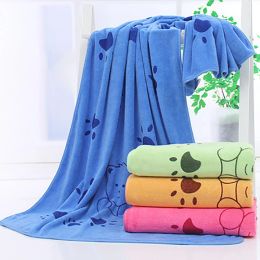 Towels Pet Dog Bath Towel Supersized Oversized Microfiber Towel Strong Absorbing Water Cat Bath Towel Pet Supplies General For Pets