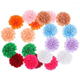 Dog Apparel 20 Pcs Decor Bow Cat Flower Collar Decoration Charms For Tie Puppy Pet Flowers