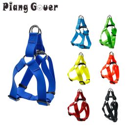 Harnesses PVC Dog Harness Vest Outdoor Pet Harness Chest Strap for Small Medium Large Dog Waterproof