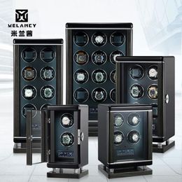 Watch Boxes & Cases High-End Wood Winders Fashion Automantic Self Winding Mechanical Winder Storage Display Gift294r