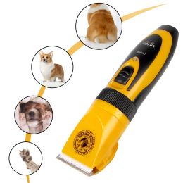 Clippers Haircut Trimmer Shaver Set for Rabbit Cat Puppy Grooming Clipper Cutter Electric Scissors Ceramic Blade Pet Hair Clipper