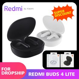 Headphones Xiaomi Redmi Buds 4 Lite Global Edition Earphones TWS Bluetooth Headset Mi True Wireless Headphones Long Battery Life with Mic