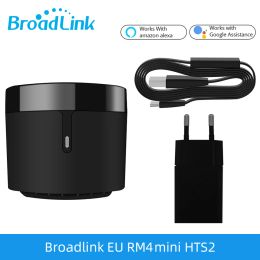 Control BroadLink RM4 Mini Universal Remote Control Switch IR Wifi Wireless Controller HTS2 Sensor Compatible Alexa Google Home Domotica