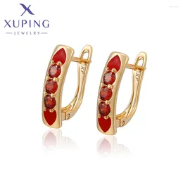 Dangle Earrings Xuping Jewellery Arrival Fashion Women Huggies Earring With Gold Colour X000721323