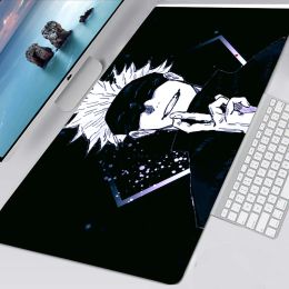 Pads Gaming Mouse Pad Gamer Large Home Keyboard Pad Mouse Mat MousePads Anime Jujutsu Kaisen Antislip Gamer Natural Rubber Table Mat