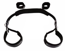 Auxiliary Sex Leather Bondage Restraints Bed For Women Fetish Bdsm Bondage Harness Erotic Game Positions Sex Toys For Couples5879650