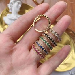 Cluster Rings 5PCS Punk Vintage Metal Geometric Shape Ring For Women Gold Color Dainty Finger Jewelry Gift