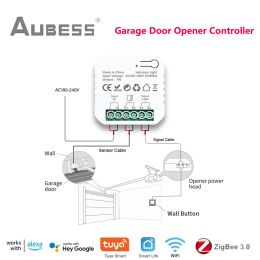 Control ZigBee WiFi Switch Tuya Smart Garage Door Opener Controller Work With Alexa Echo Google Home SmartLife/Tuya APP Remote Control