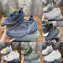 Defender Sneakers Mens Designer Summer 22 Women Men Tire Shoes Rubber Dad Chunky Sneaker Casual Fashion Mesh and Nylon Shoe Size Extreme