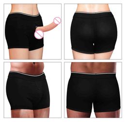 Unisex Cotton Briefs Shorts Harness for Strapon Dong Dildo Harness Packing Packer SML Y04082499598