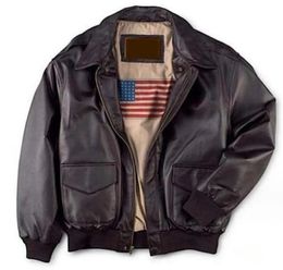 Autumn Winter Mens vintage plus size jacket US Air Force PU fur One Pilot couple motorcycle leather 4XL 240223