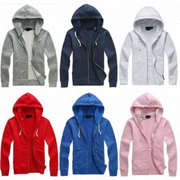 2024 Embroidery Pony Quality Mens Product Hoodies S Polo Hot and Sweatshirts Autumn Winter Casual with A Hood Sport Jacket Men 23fw