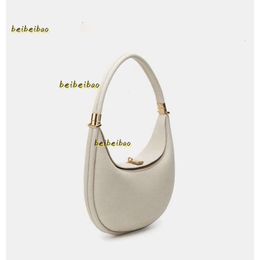 Cosmetic Bags Cases Shoulder Bags Luna 2024 Luxury Designer Underarm Hobo Shoulder Bag Half Moon Leather Purse Clutch Bags Handbag CrossBody New Niche High Sense