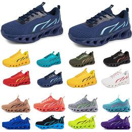 GAI running shoes for mens womens black white red bule yellow Breathable comfortable mens trainers sports sneakers88