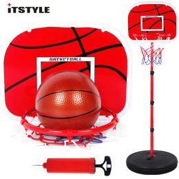 Goods 63165CM Basketball Stands Adjustable Kids Basketball Goal circle ring Toy Set Basketball Training Practise