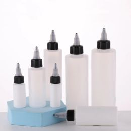 Bottles 100ml 250ml Extrusion Tip Bottle Translucent Plastic Bottle Painting Ink Gel Cover Adjustment Bottle