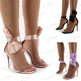 Sandals High Heel Luxury Shoes Brand Slipper Summer Pumps Desinger PU Leather Womens Sandal Casual Slides Outdoor Female Flip Flops T240304