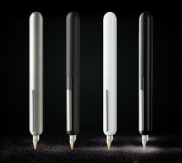 Luxury Red Dot Design Award LM Dialog Focus 3 Fountain Pen Black Titanium Tip Nib Writing Fluent Ink Retractable Pens For Gift kor8064386