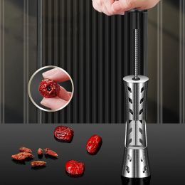 Tools Olives Deshuesador Jujube Seed Remover Fruit Core Corer Metal Core Removal Set MultiFunction Cherries Stoner Seed Remover Tools