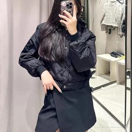 Women's Trench Coats Ultra Light Cotton Padded Jacket Female Autumn Winter Casual Thicken Bomber Street Warm Coat Women 2024