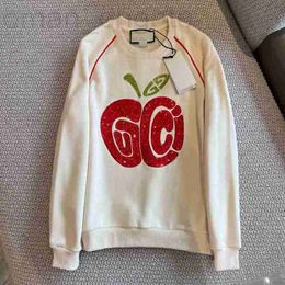 Women's Hoodies & Sweatshirts designer Woman's Sequin Embroidery Pattern O-neck Hooded Female Long Sleeve Casual Loose Coat Wweet Cotton Top Jumper