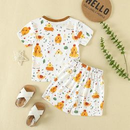 Clothing Sets Toddler Baby Boys Summer Outfits Short Sleeve T-Shirt And Casual Shorts Infants 2 Piece Clothes Set