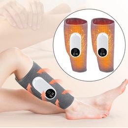 Leg Massager Air Compression for Blood Circulation and Pain Relief Pressotherapy Electric Kneading Airbag Calf Wrap Massage240227