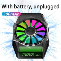 Players X11 Phone Cooler Cooling Fan Radiator Gaming Mobile Gamepad Cooler Fan USB Charging Magnetic Radiator for iPhone Samsung