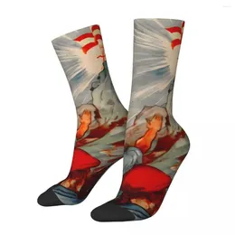 Men's Socks Victory Spain Leader Franco Gym 3D Print Boy Girls Mid-calf Sock