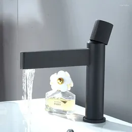 Bathroom Sink Faucets Copper Alloy And Cold Mixing Basin Faucet Creative Paint Black Gray Above Counter Heightened