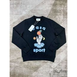 Casablanc Sweatshirt Designer Sweatshirts Casa Tennis Club Heavy Casual Pullover Jumper Sweater Casablanc Hoodies Casablanc T Shirt 3913