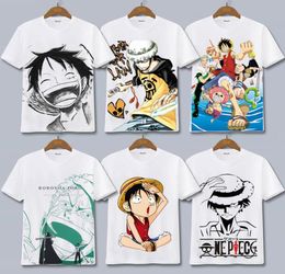 Men039s TShirts Anime Peripheral Clothes Men Women Cartoon Shirt Fashion Japanese Tshirt One Piece Luffy Sauron Harajuku Ullz5965998