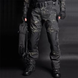 Pants Tactical Camo Ninja Waterproof Pants Man Durable Work Pants Men Army Military RipStop Trousers Men's Tactical Cargo Pants Male