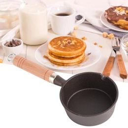 Pans Small Special Oil Pan Mini Frying Cast Iron Fried Egg Breakfast Pot Dumpling Artefact 16x3cm