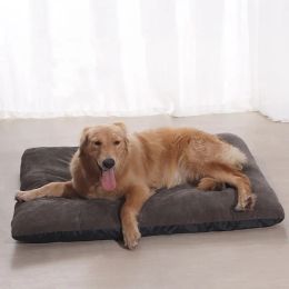 Mats Round Corduroy Pet Kennel, Sleeping Mat, Removable and Washable, Warm Bed, All Year, Dog and Cat Room