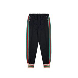 Pantaloni da uomo firmati Nastro sportivo Pantaloni casual da uomo e da donna Pantaloni da guardia sportiva Coppia Quattro stagioni Piedini con lacci in colore a contrasto