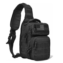 Bags Tactical Shoulder Bag Rover Sling Pack Nylon Military Backpack Molle Assault Range Bag Hunting Accessories Diaper Day Pack Small